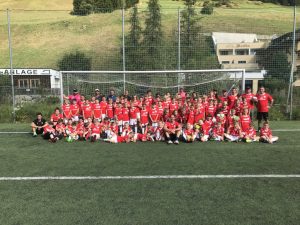 In Paznaun hatten wir eine supertolle Woche inklusiver mentaler Trainingseinheiten! © Intersport Fussballcamp