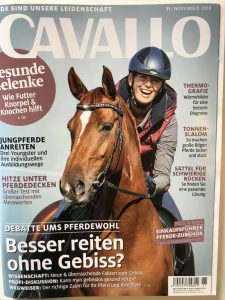 Die aktuelle November Ausgabe von Cavallo 