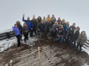 Im Nebel über Innsbruck - Danke an die Führungskräfte des BFI für den spannenden Tag